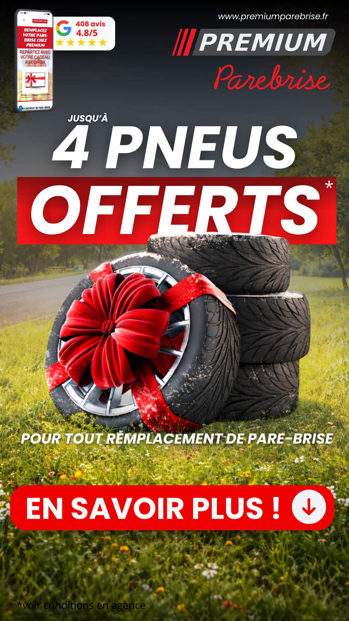 Premium Parebrise PA Carrosserie Facebook ad