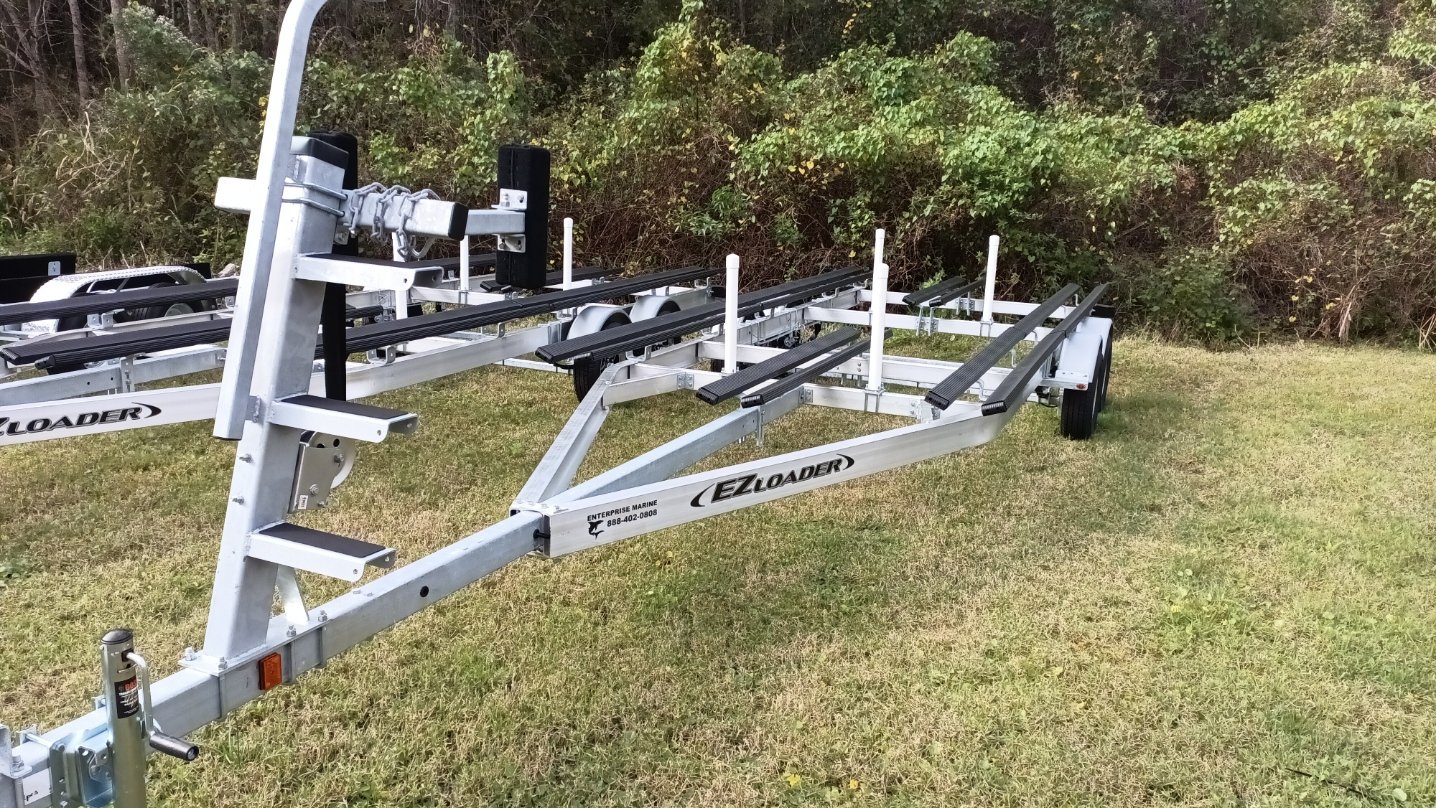 Ron Du Facebook ad: Aluminum Tritoon / Pontoon Trailer Finance Available…