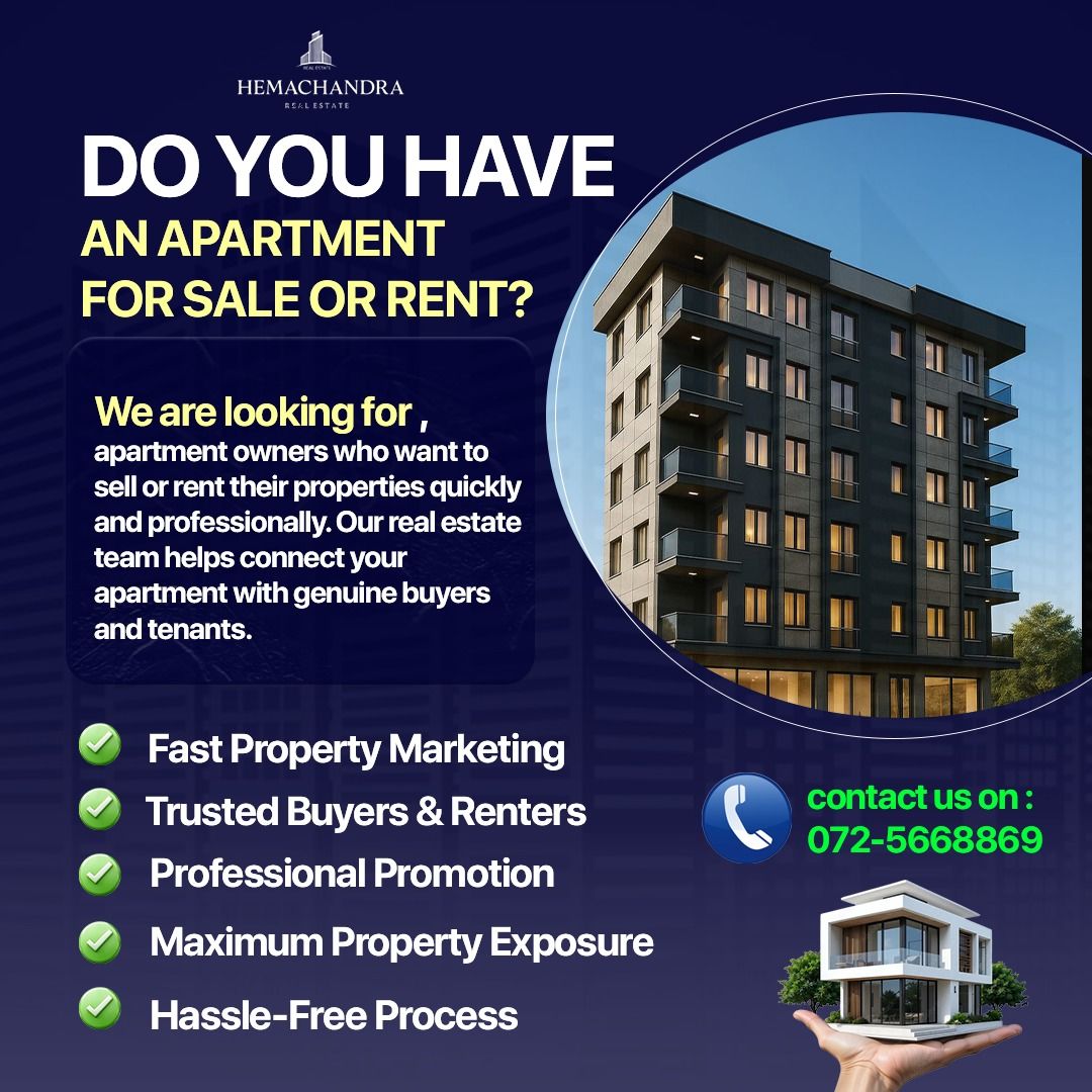Hemachandra Real Estate Facebook ad