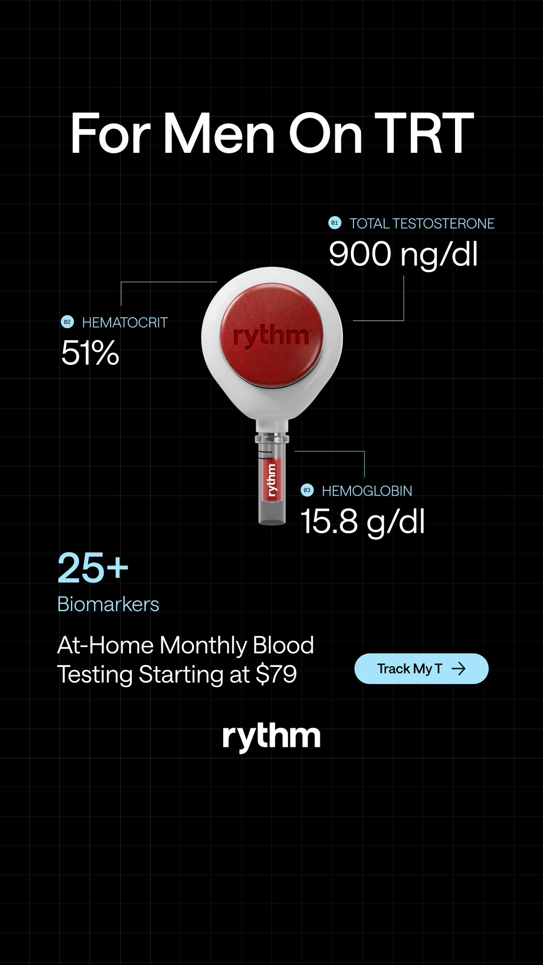 Rythm Health Facebook ad