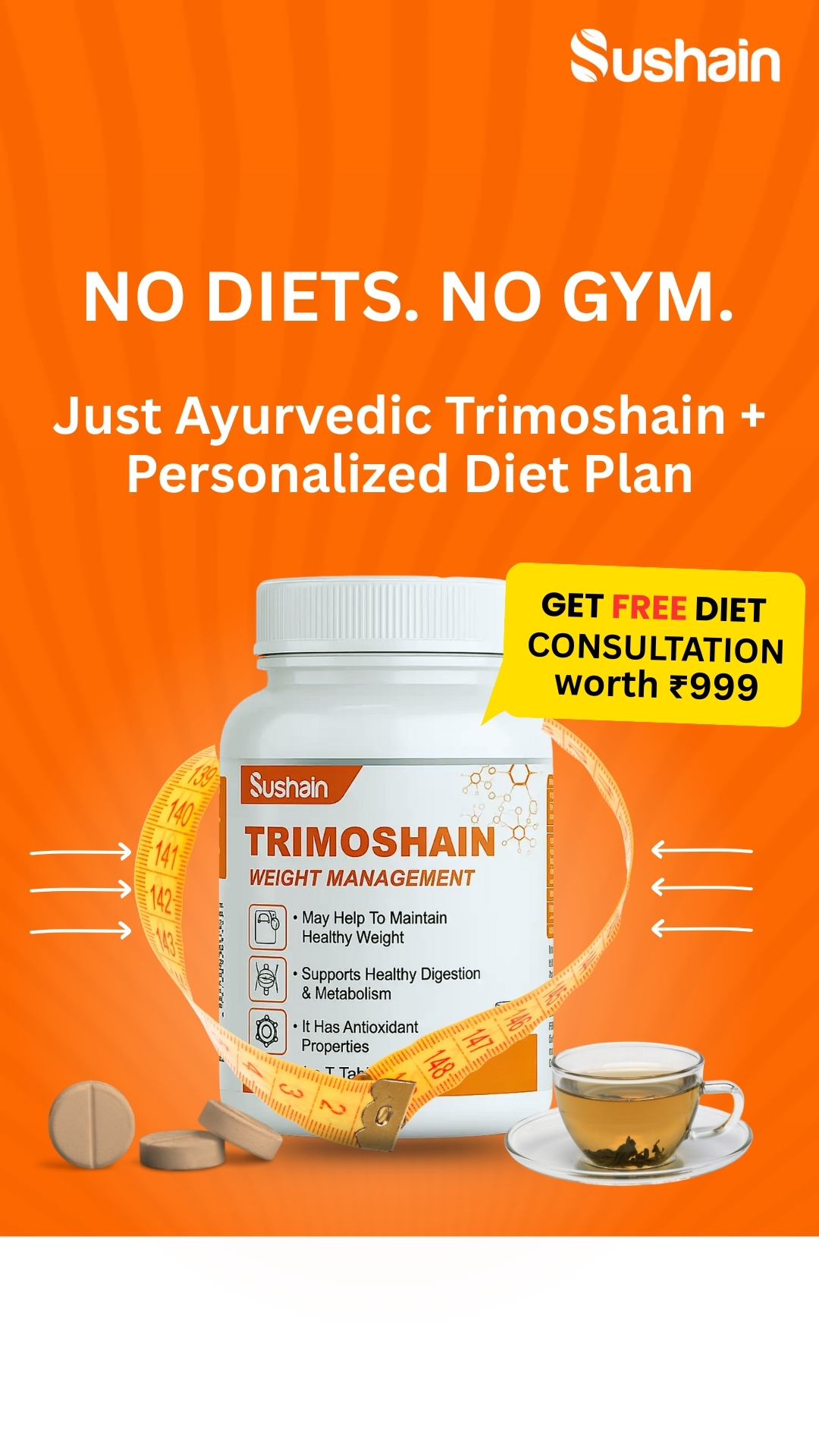 Sushain Facebook ad