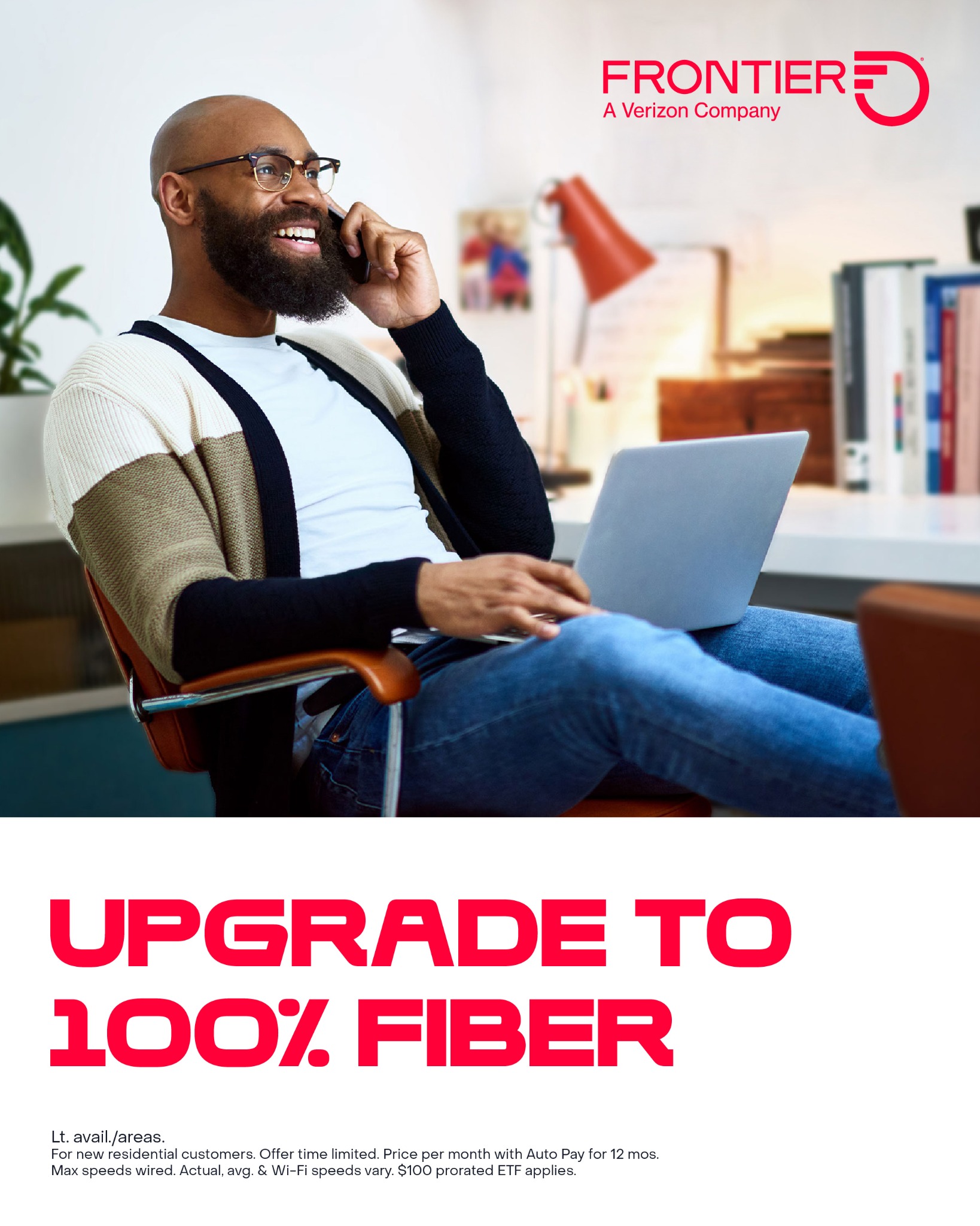Frontier Internet Facebook ad