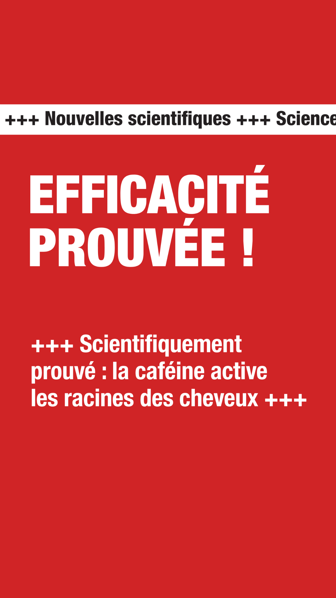 Alpecin Facebook ad