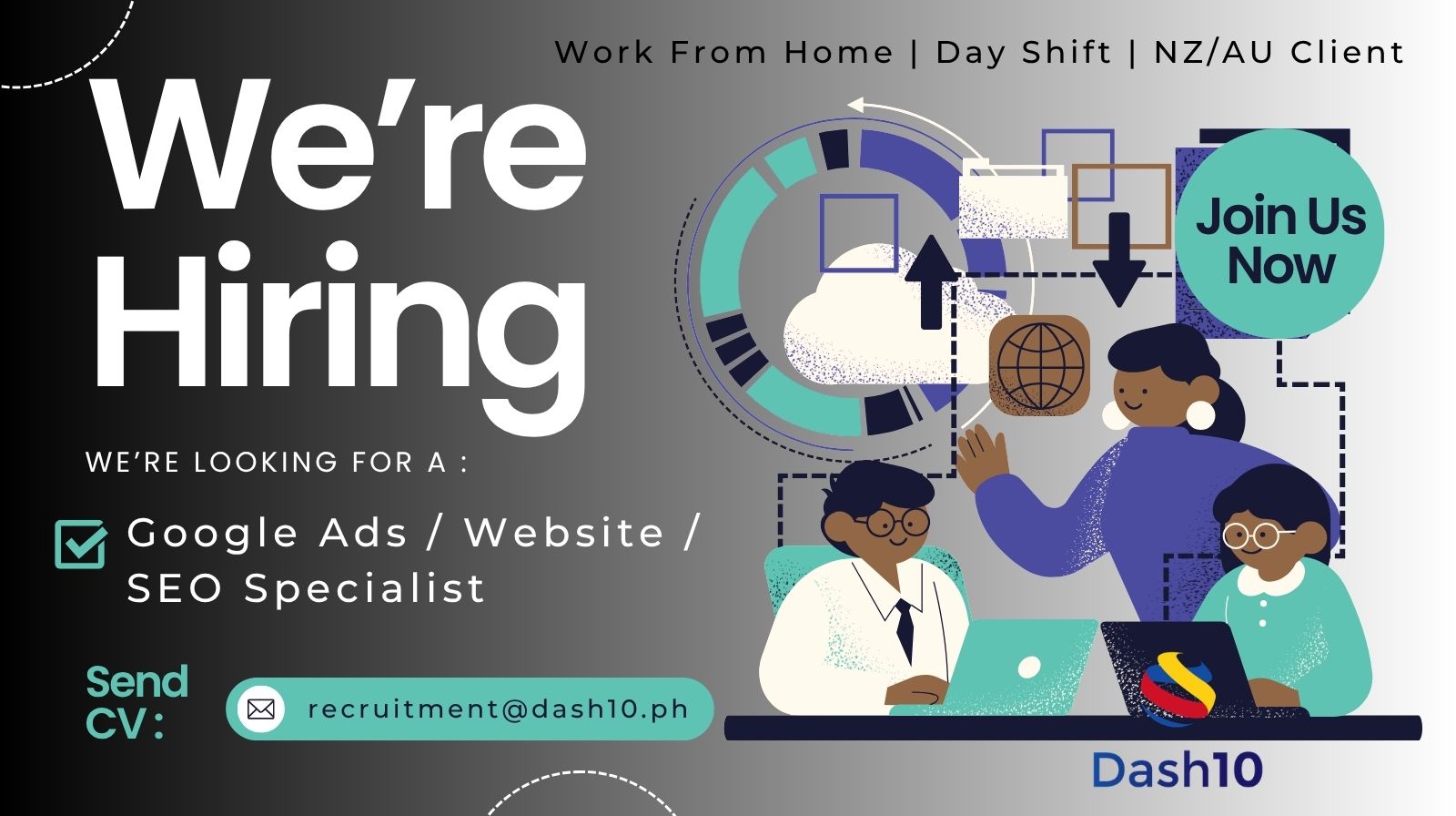 Dash 10 Managed Services Facebook ad: STOP SCROLLING if your Google Ads actually convert