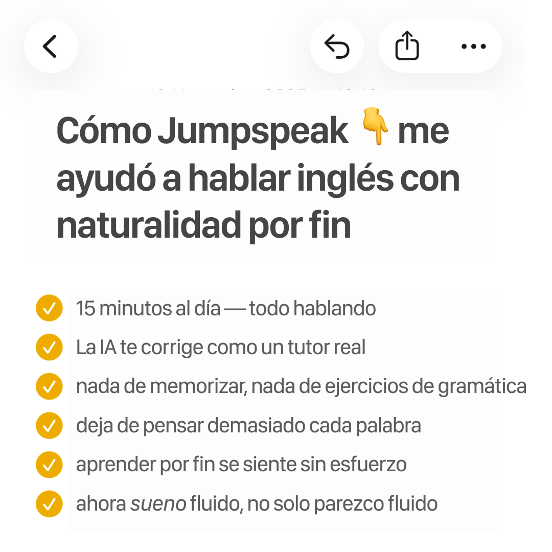 Jumpspeak Facebook ad