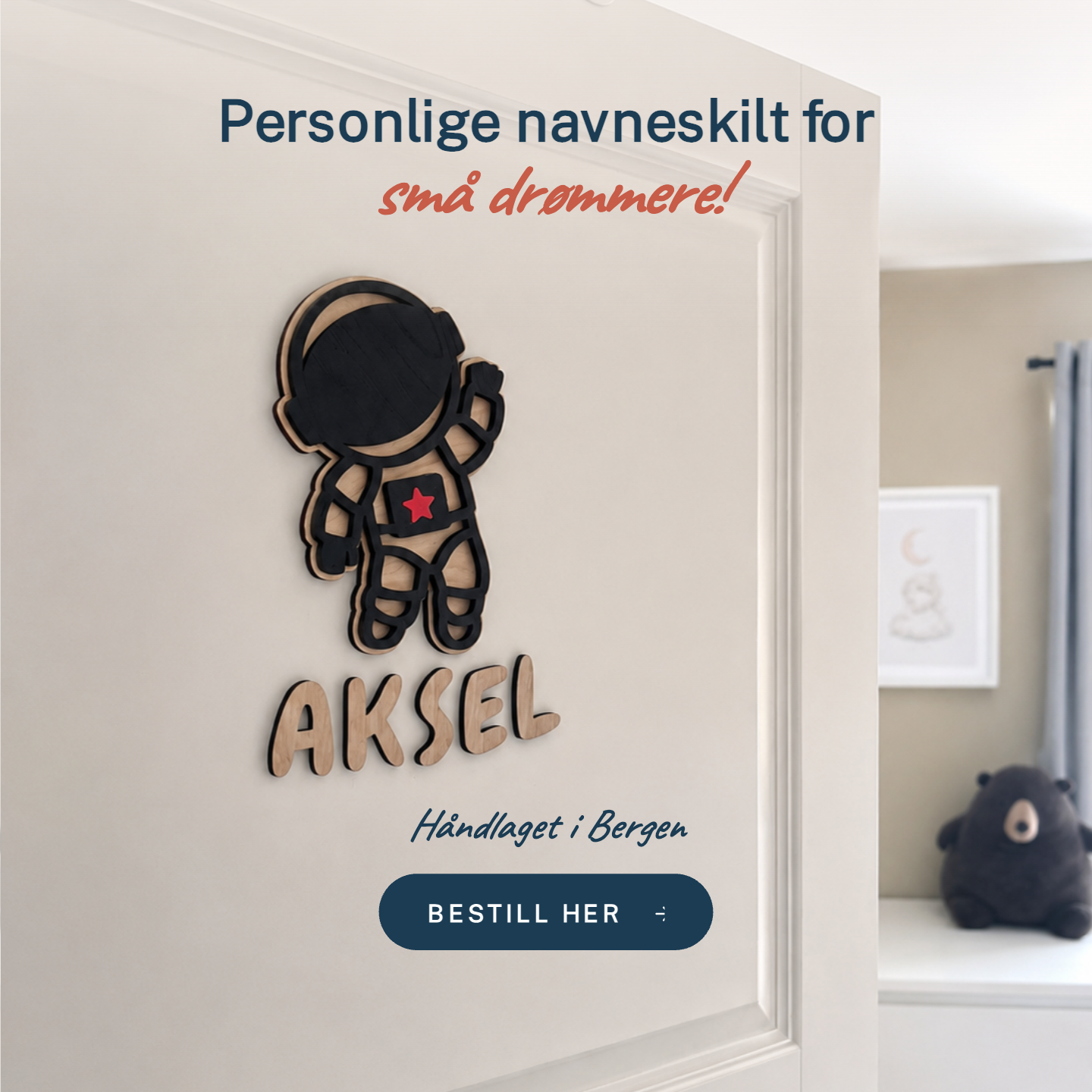 ByRossland Facebook ad: Finn barnets favorittmotiv