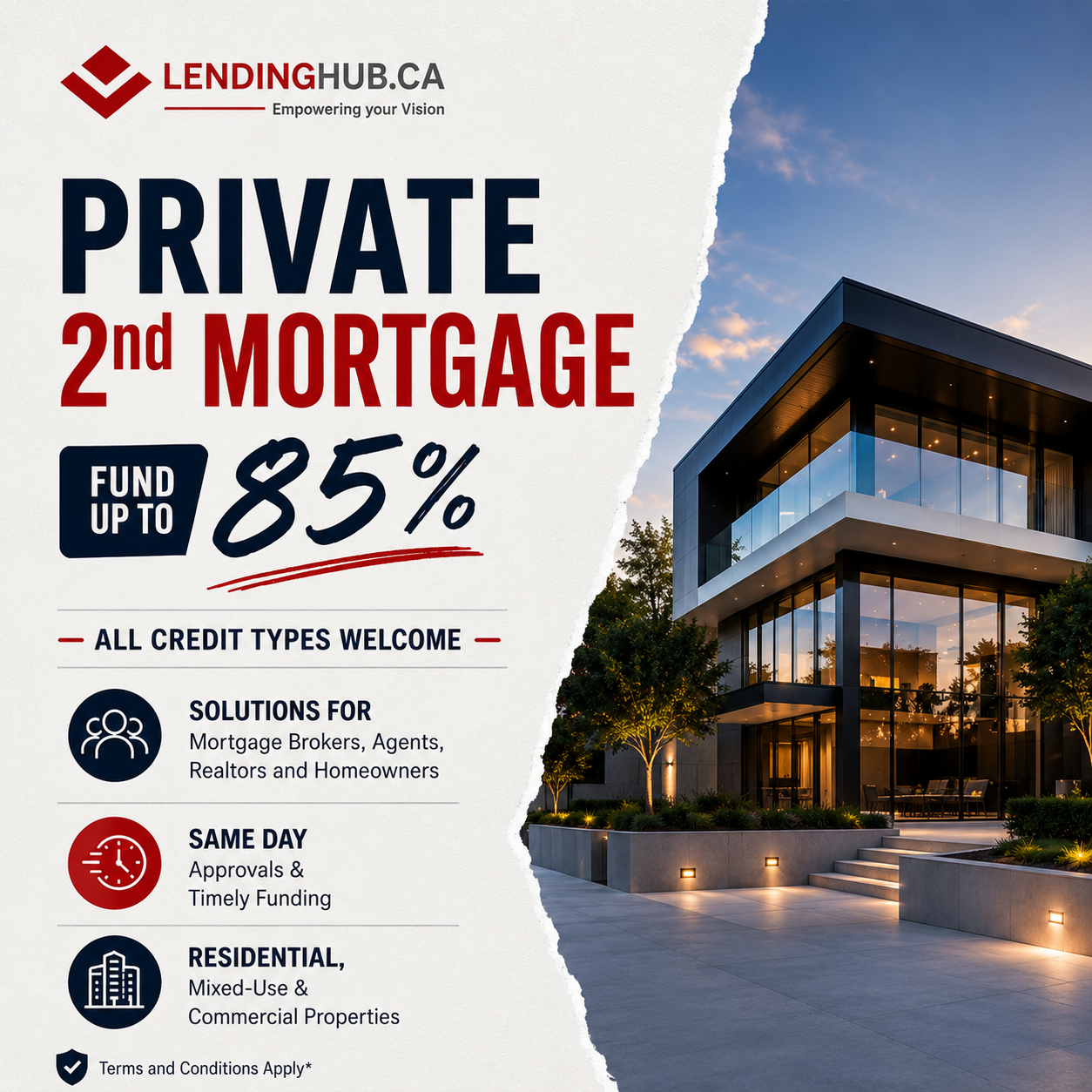 Lendinghub.ca Facebook ad