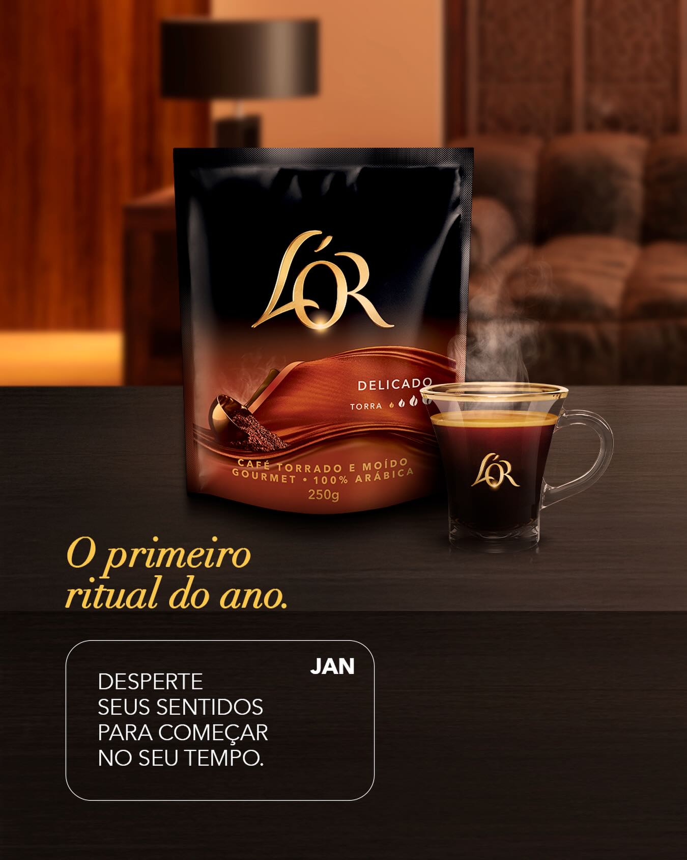 L'OR Espresso Facebook ad