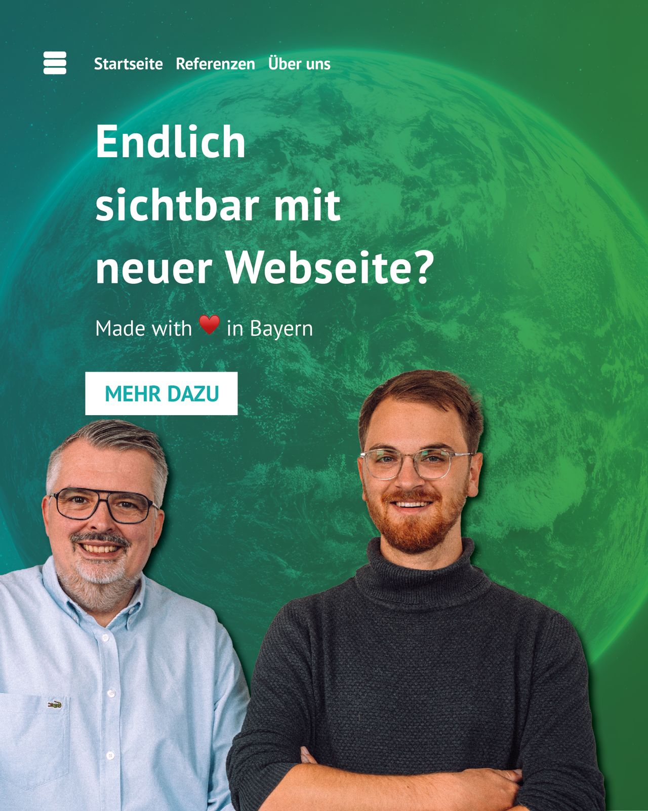 Tim Hemzal Facebook ad: Deine Webseite, die verkauft.