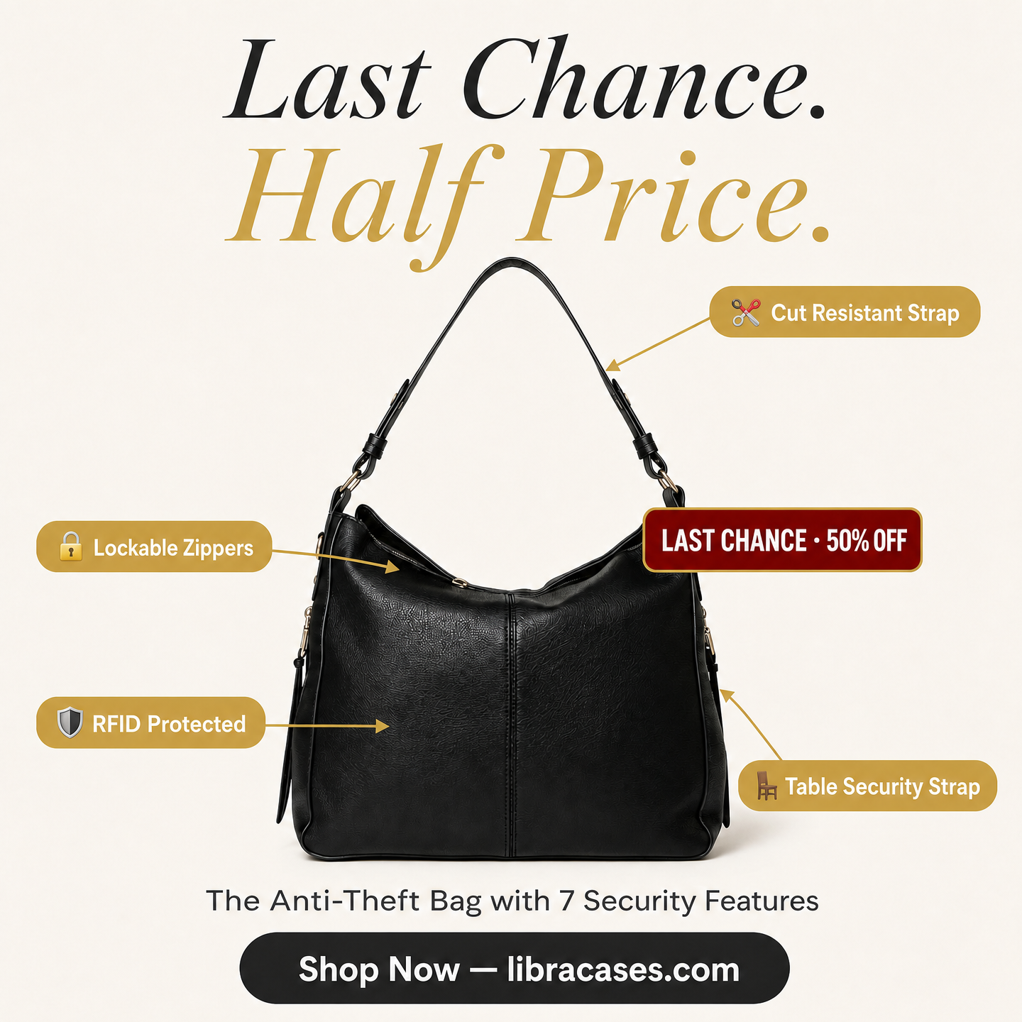 Libra Cases Facebook ad