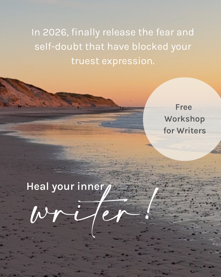 Maria Bonilha Facebook ad: FREE Workshop: Fall Back in Love With Writing!