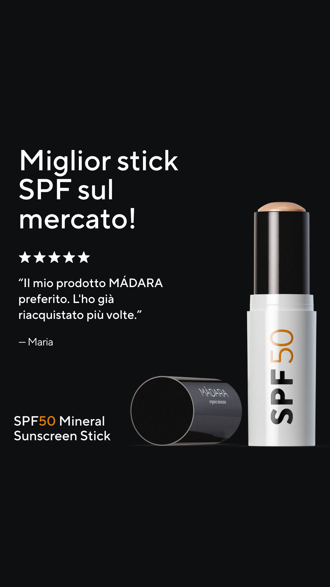 Mádara Organic Skincare Facebook ad