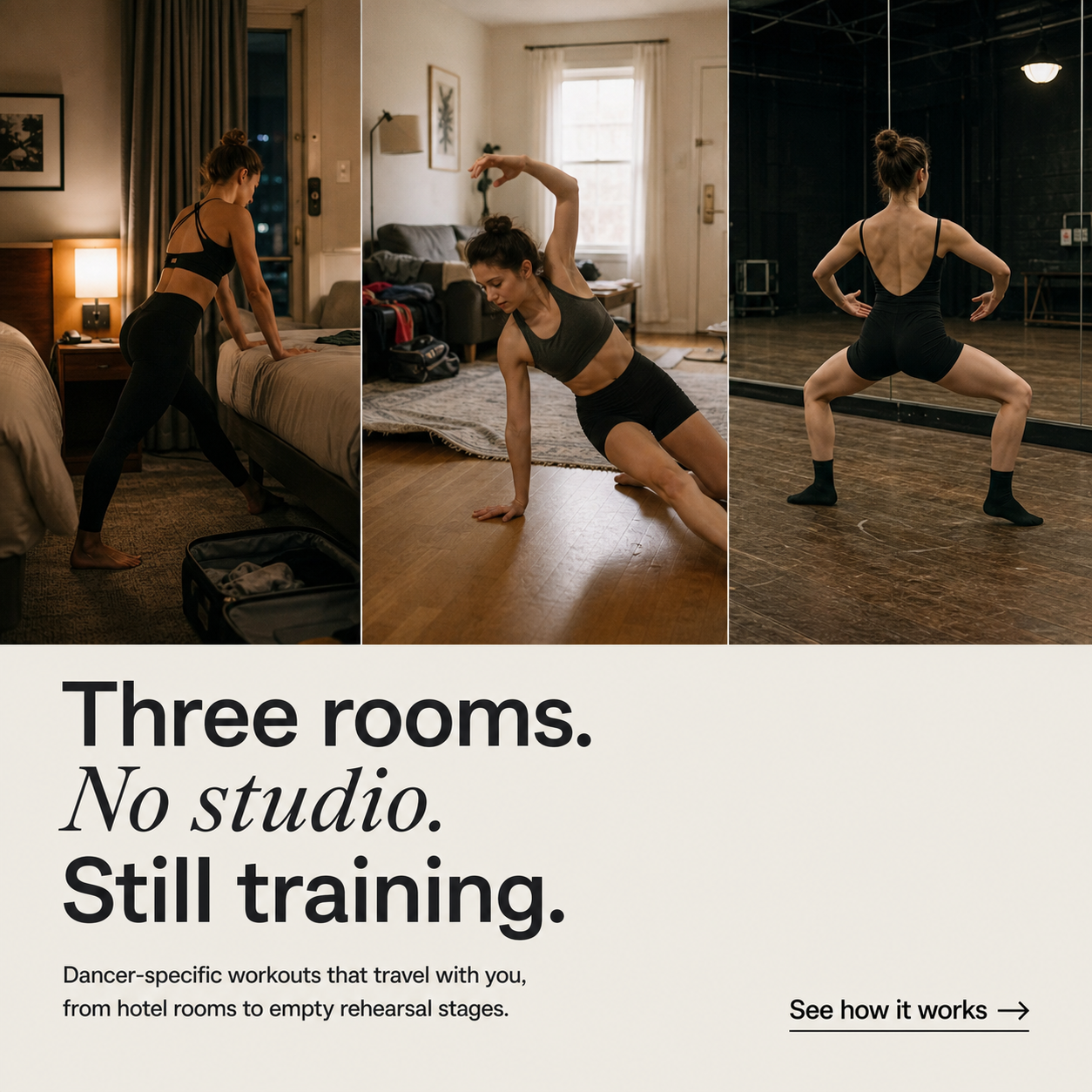 Dance Masterclass Facebook ad