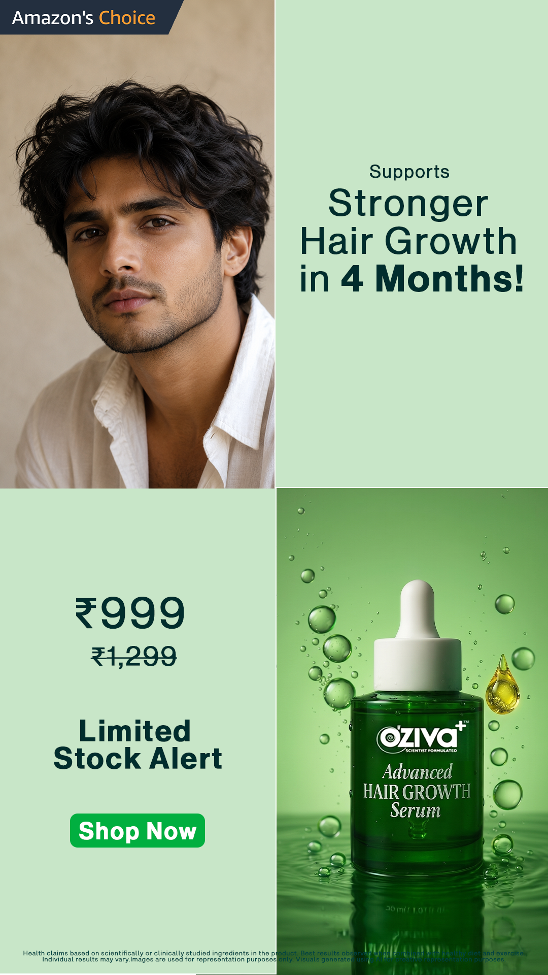 OZiva Facebook ad