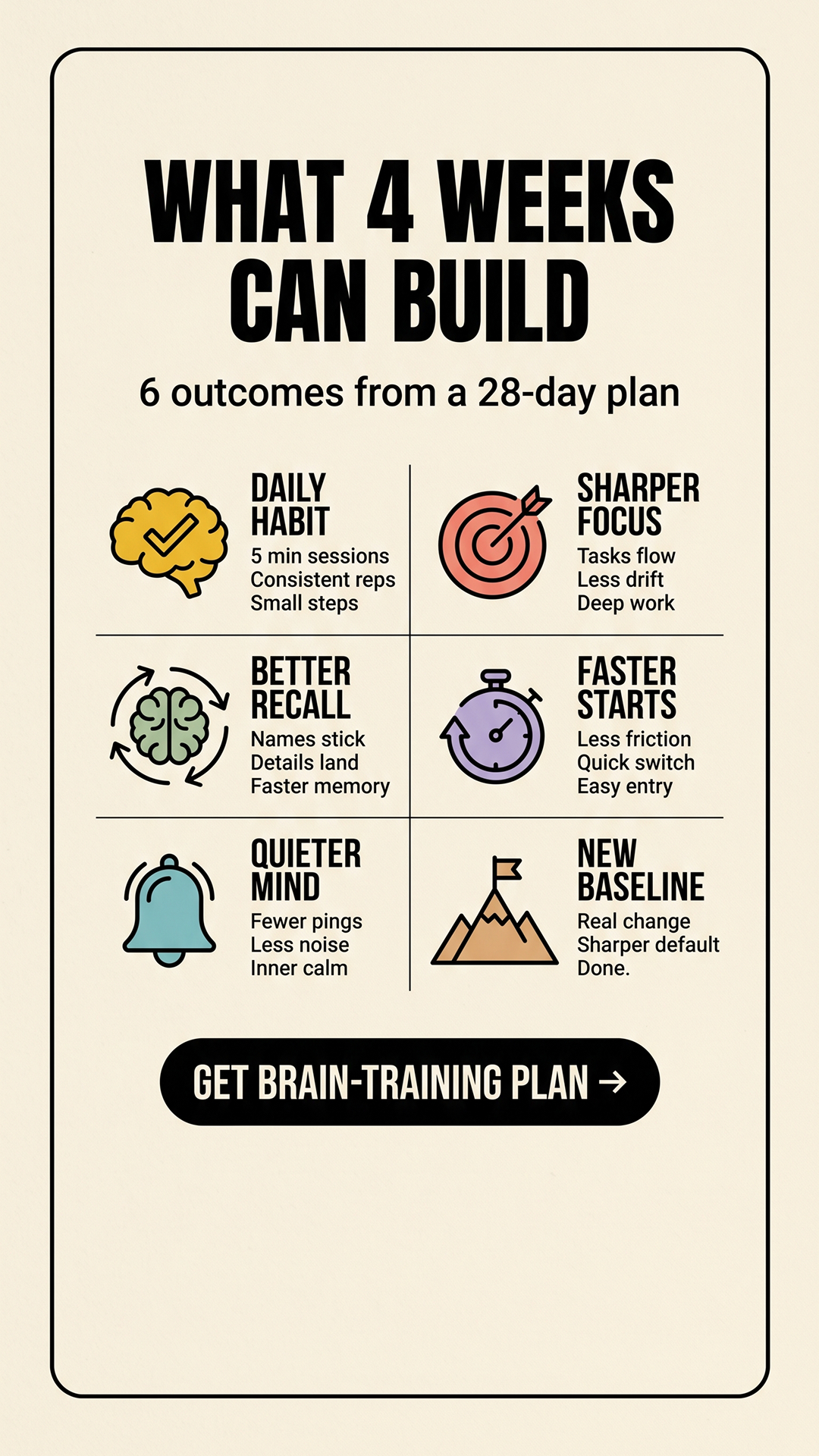 Impulse: Brain Training & Self-Discovery Facebook ad