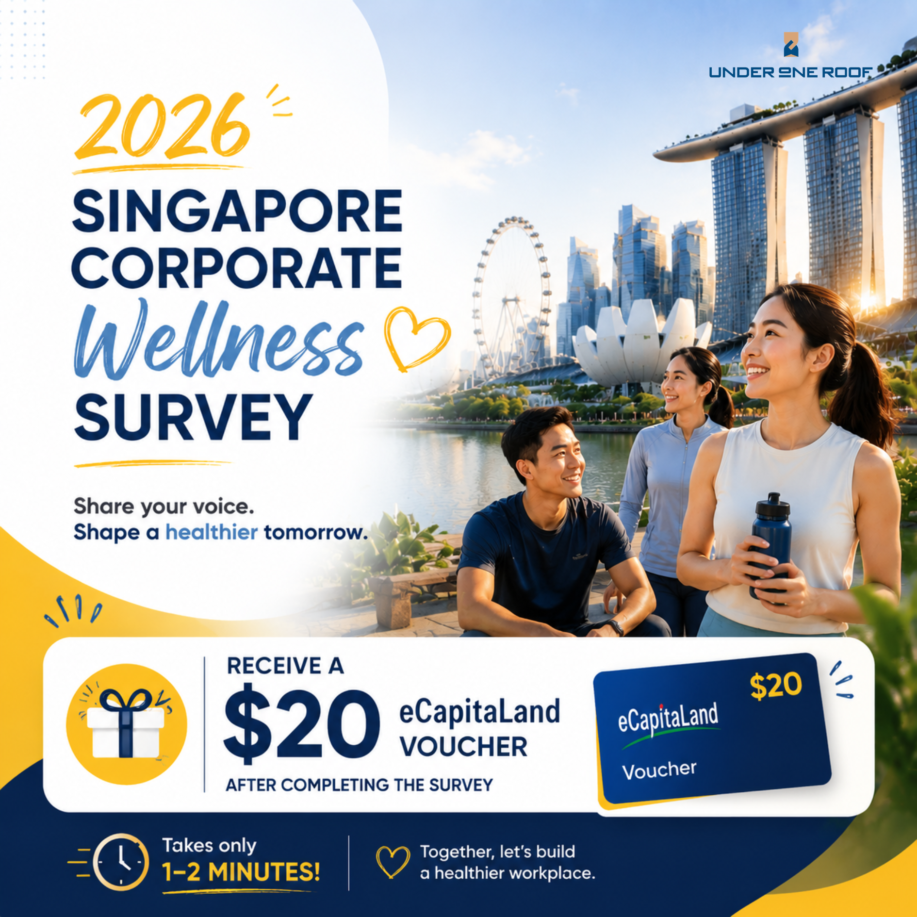Under One Roof Grp Facebook ad: Employee Wellness