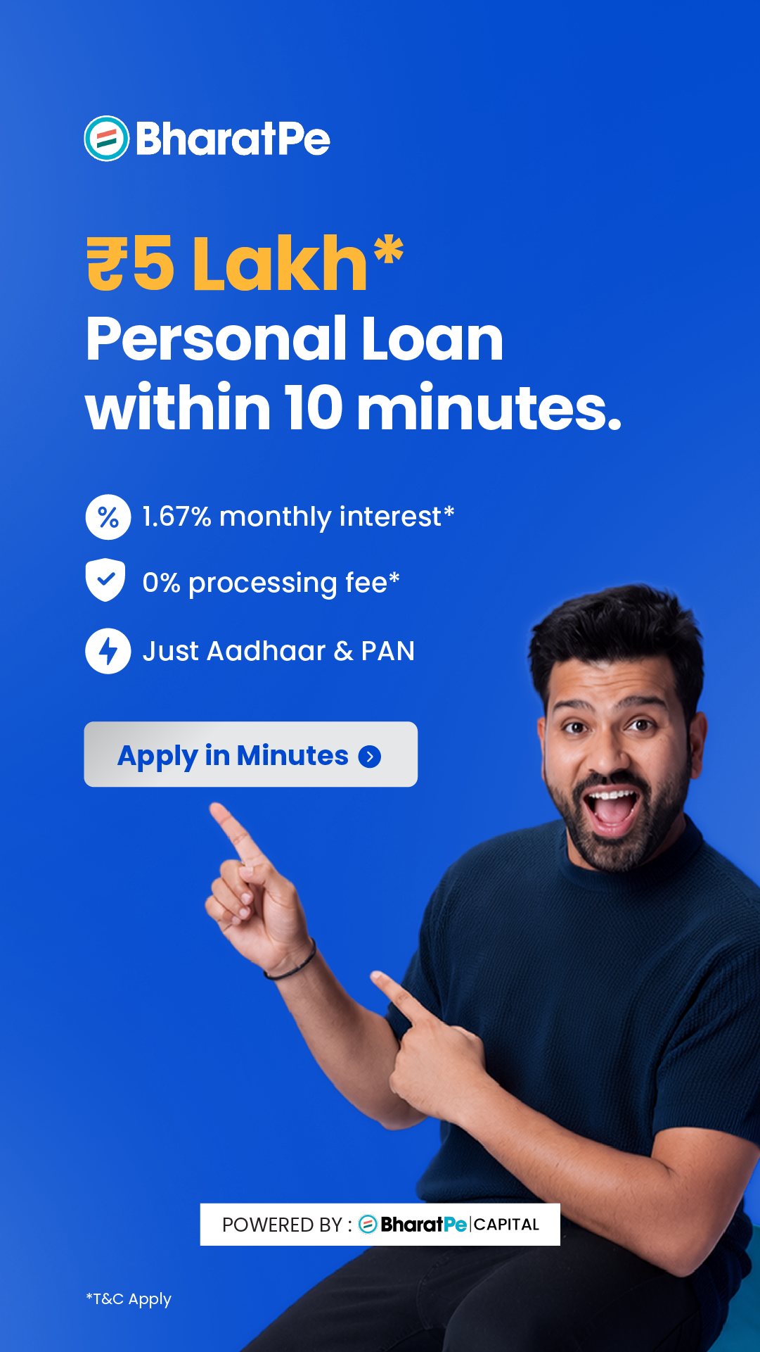 BharatPe Facebook ad