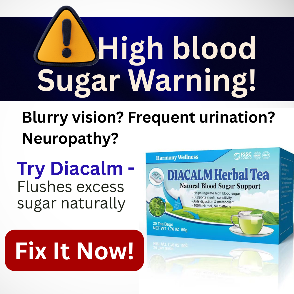 Diacalm Herbal Tea Facebook ad