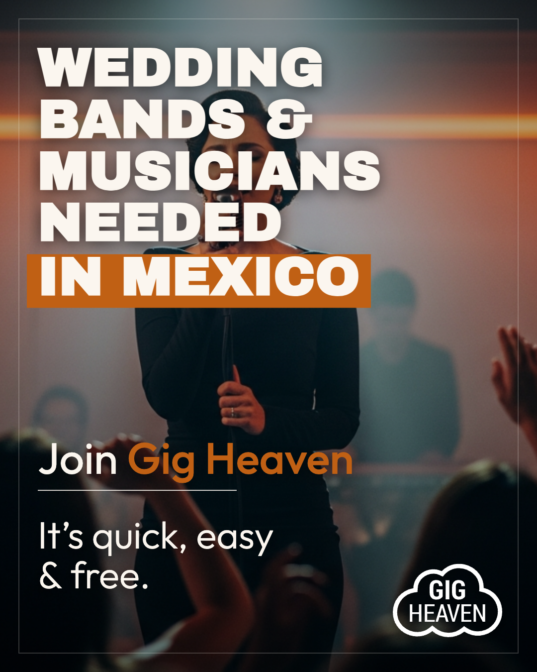 Gig Heaven Facebook ad