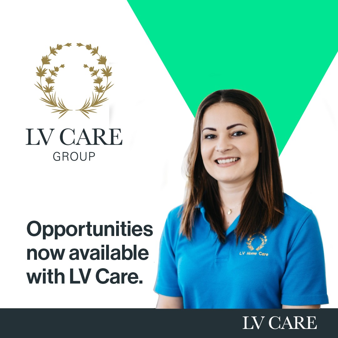 LV Care Group Facebook ad: Join our team in the Isle of Man