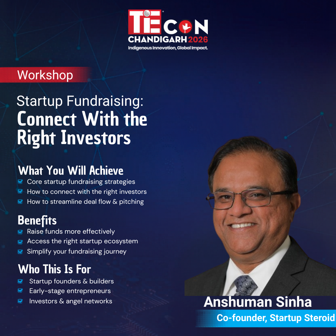TiE Chandigarh Facebook ad: TiECON Chandigarh 2026 is happening.