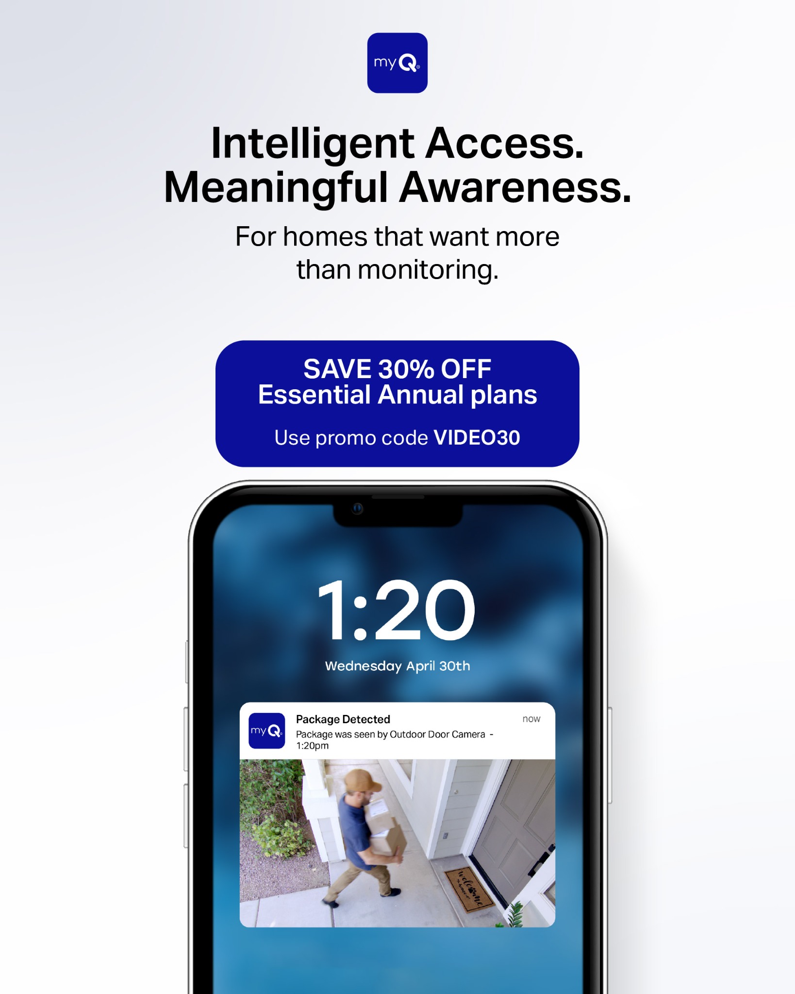 myQ Facebook ad