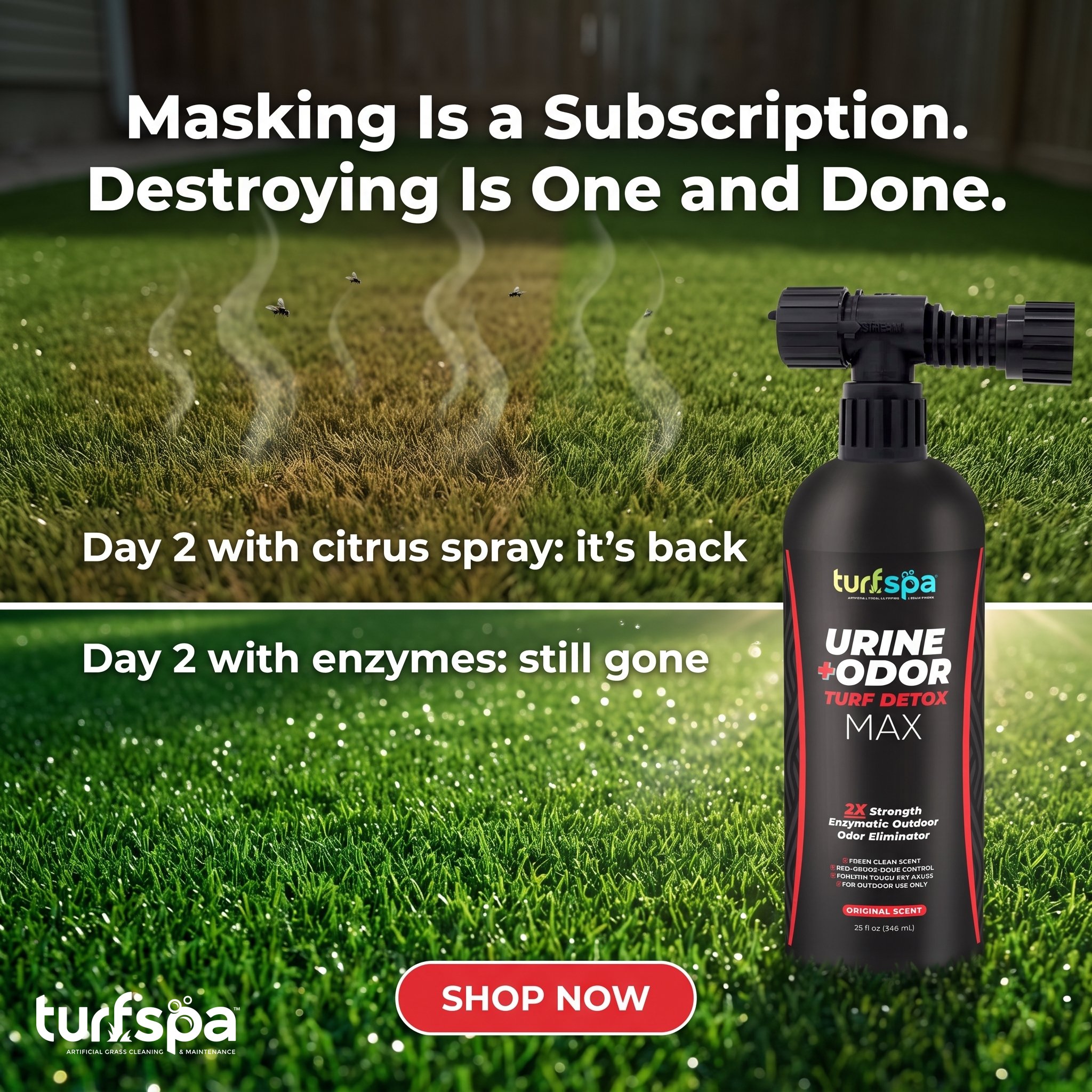 TurfSpa Facebook ad