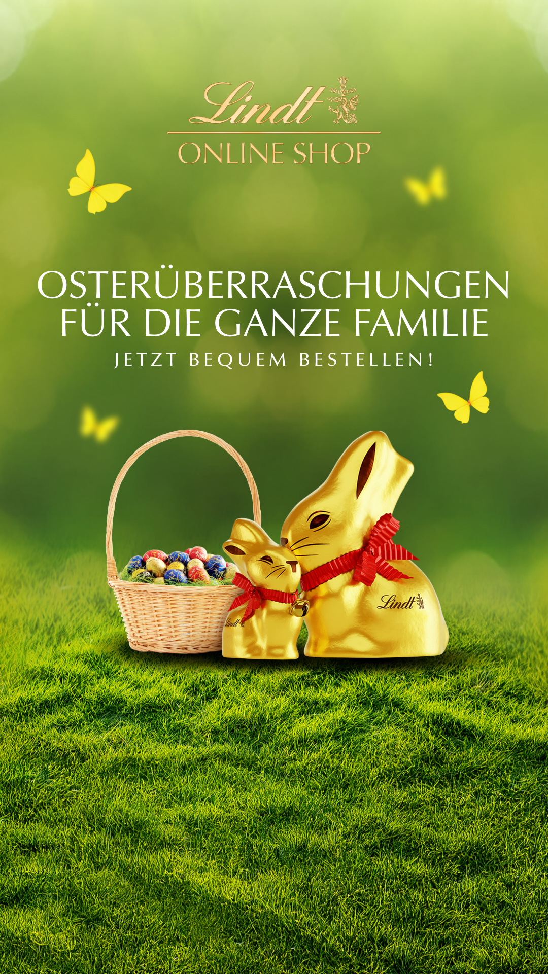 Lindt Facebook ad
