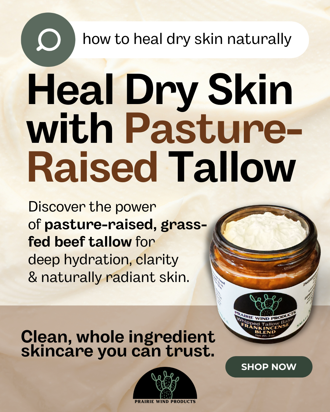 Prairie Wind Products Facebook ad
