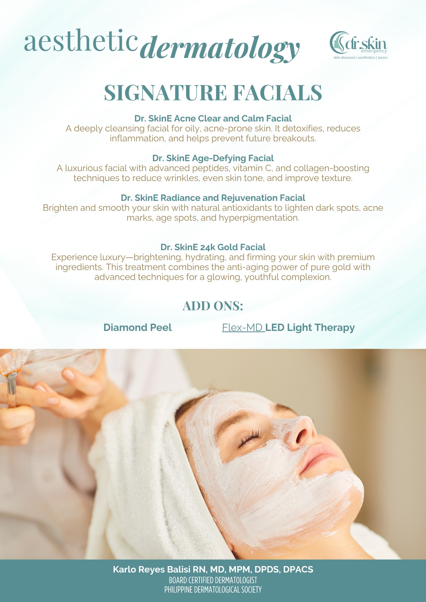 Dr. SkinEmergency - Dermatologist Facebook ad