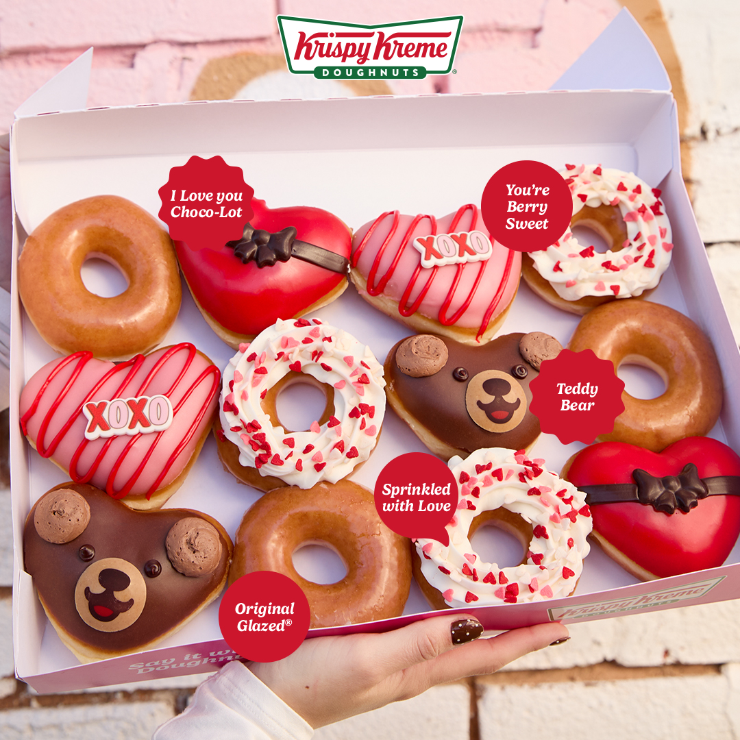 Krispy Kreme Doughnuts Facebook ad: Order your dozen now!