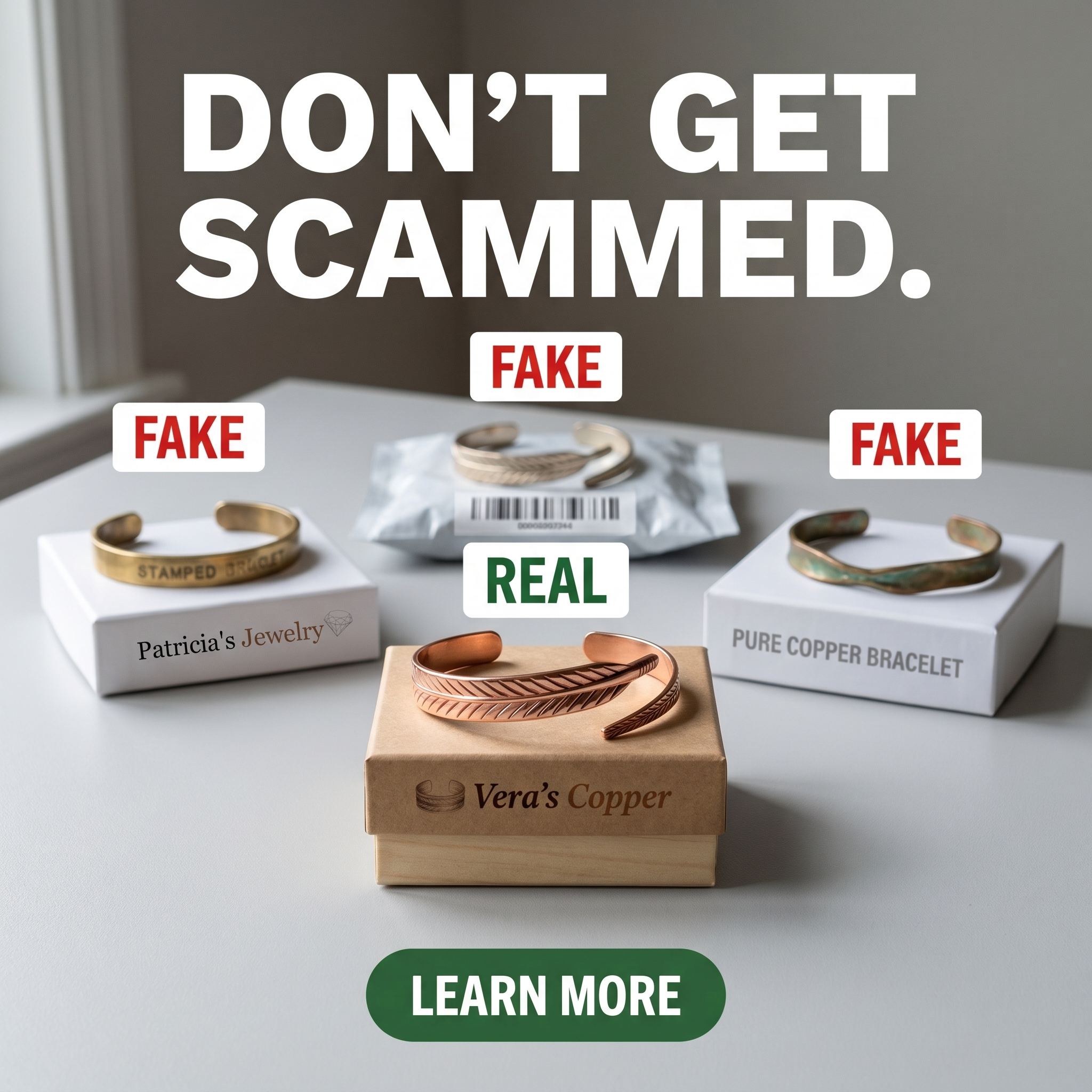 Vera’s Copper Facebook ad