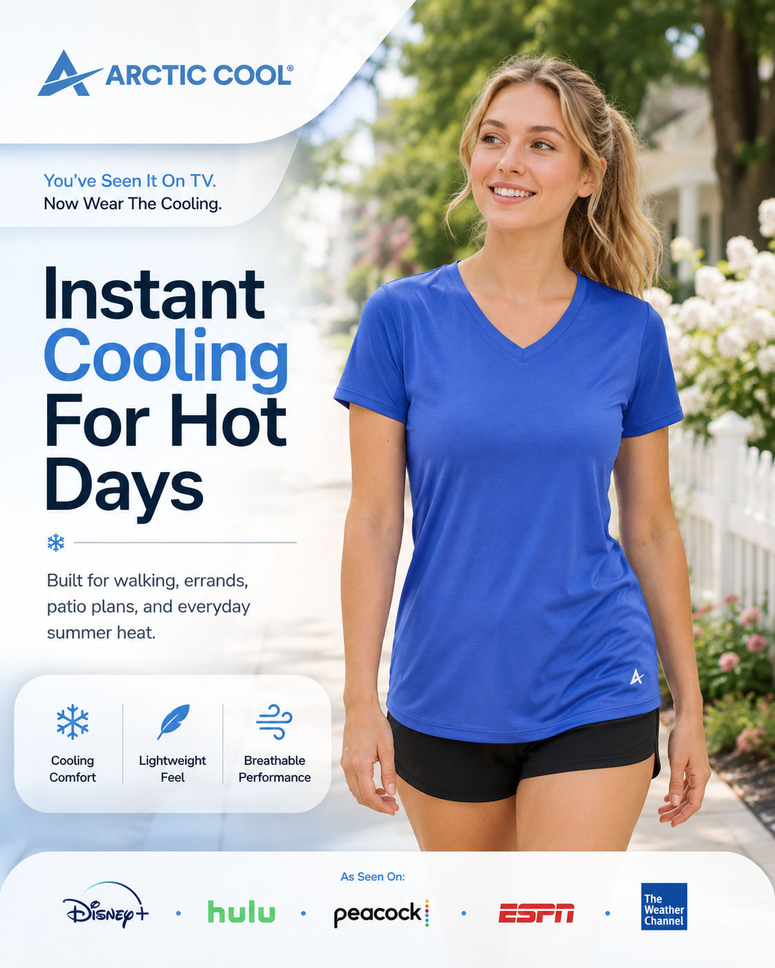 Arctic Cool Facebook ad