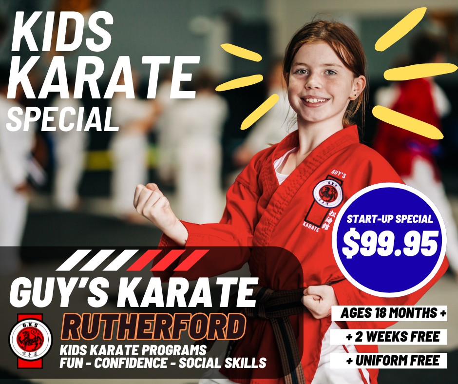 Guy's Karate School Facebook ad