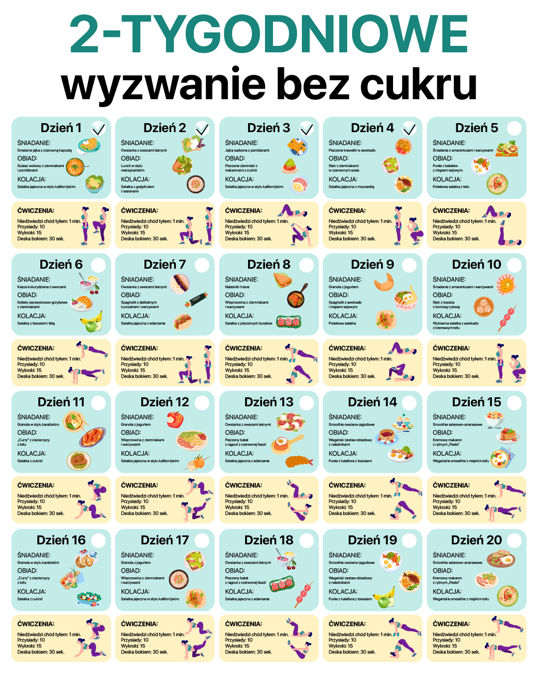 28 Day Challenge Facebook ad