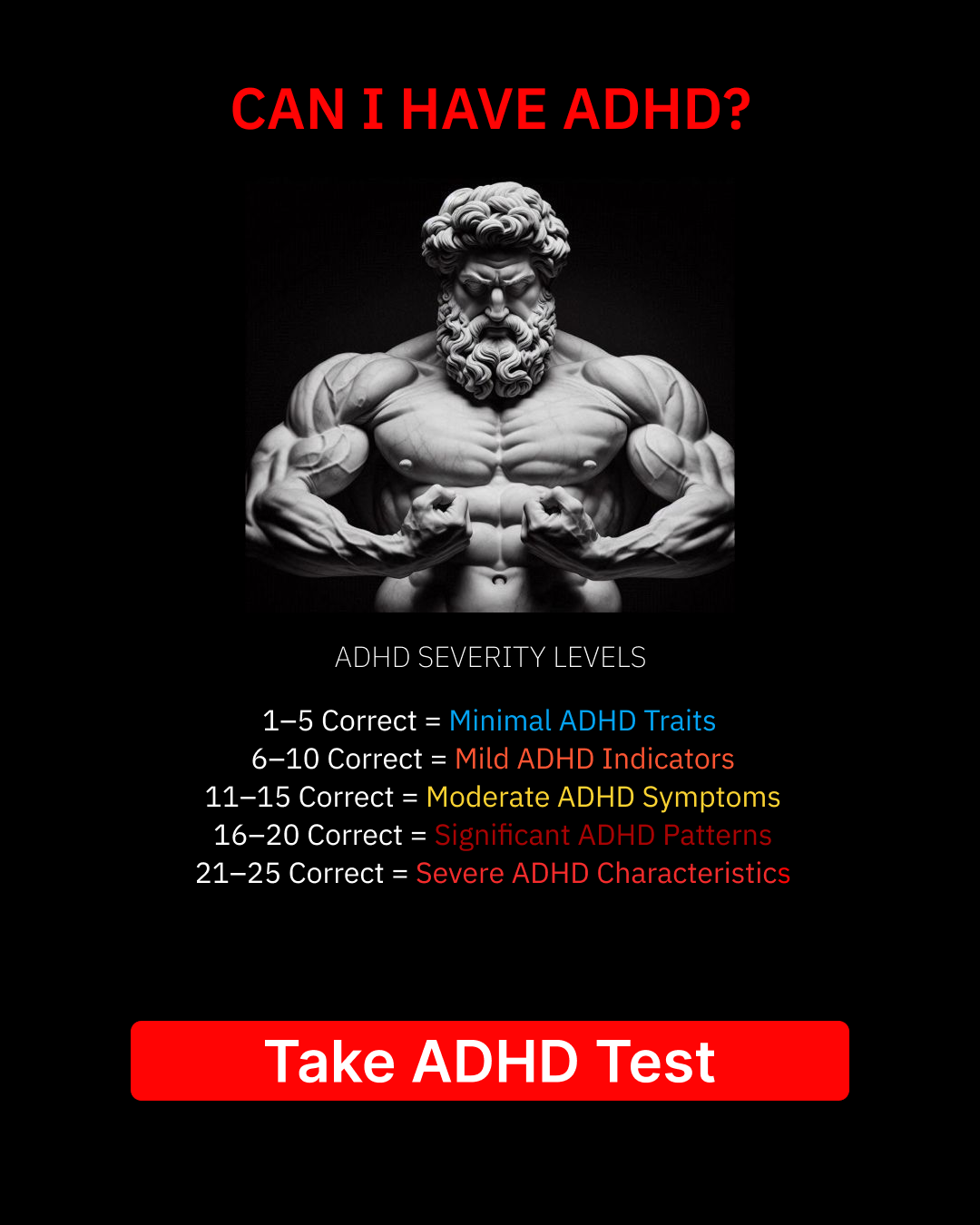 ADHD Clarity Test Facebook ad