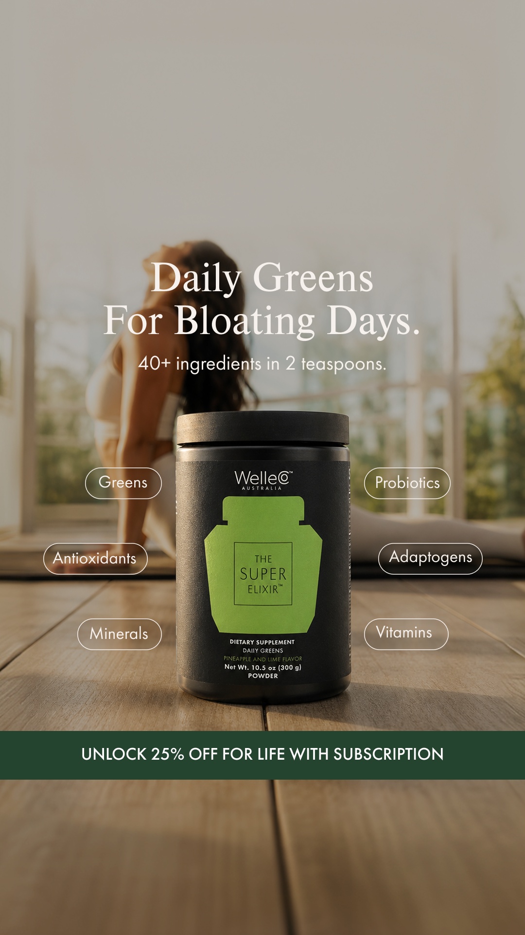 WelleCo Facebook ad