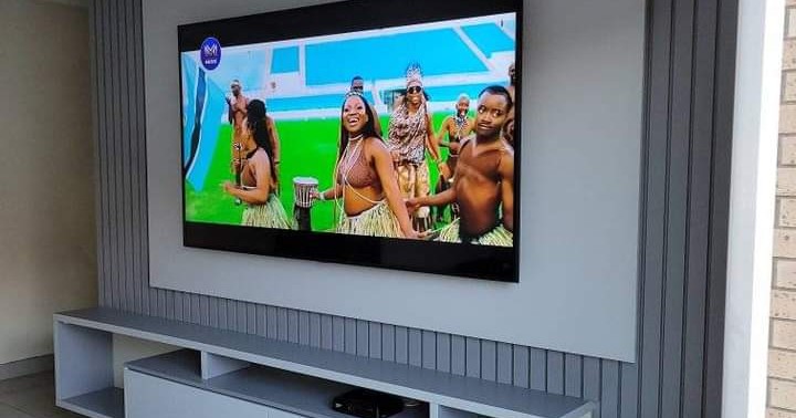 TV stands warehouse Facebook ad