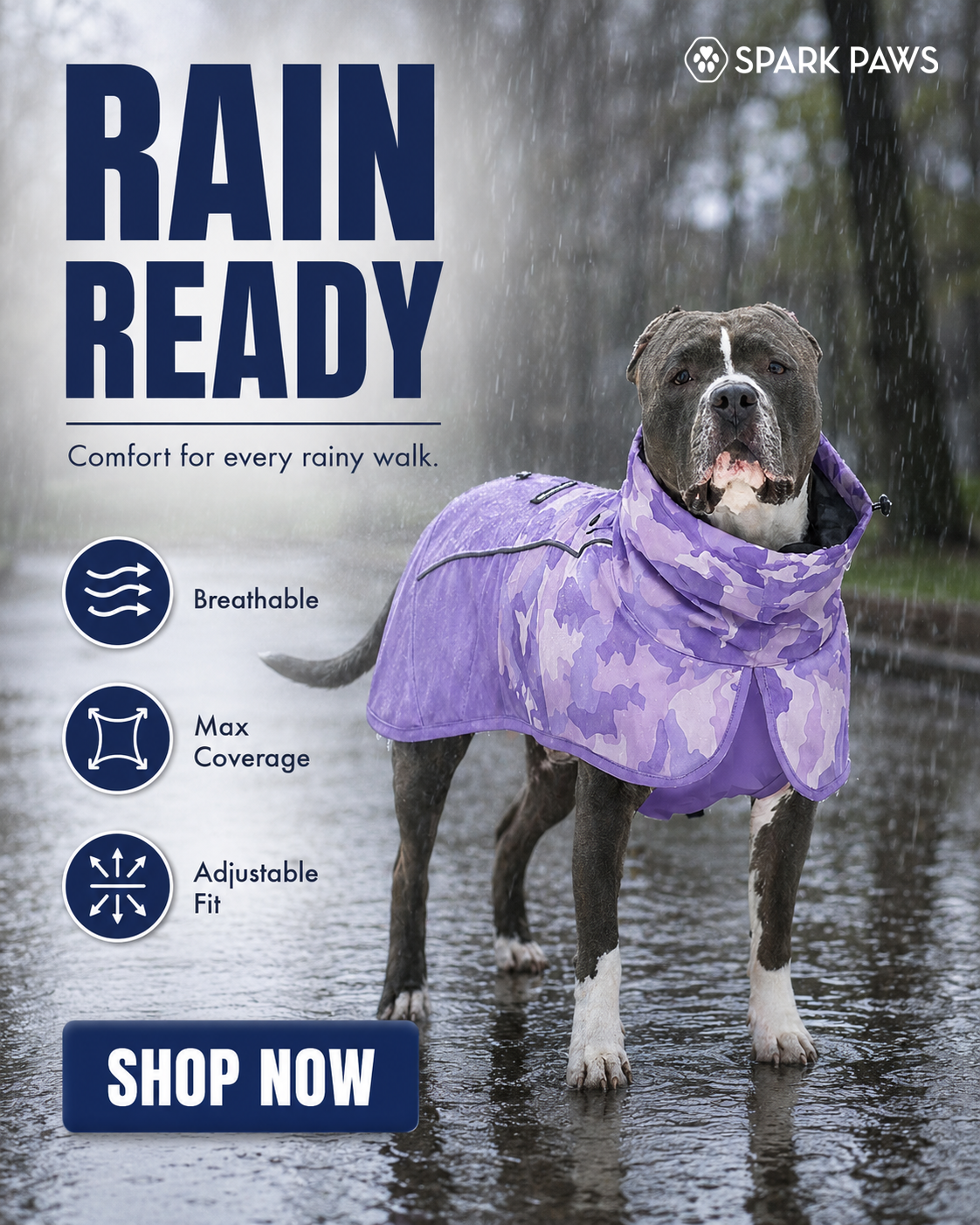 Spark Paws Facebook ad