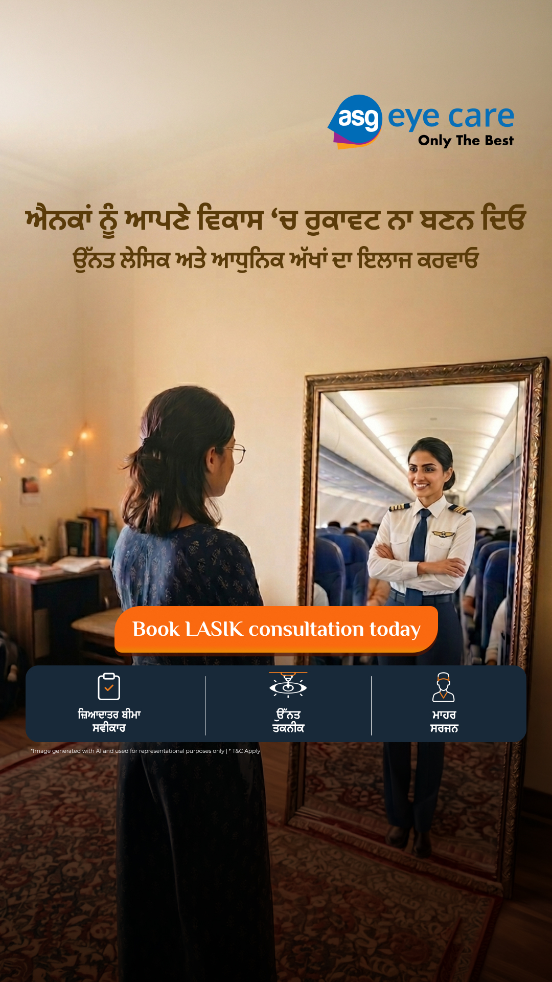 ASG Eye Hospital Facebook ad