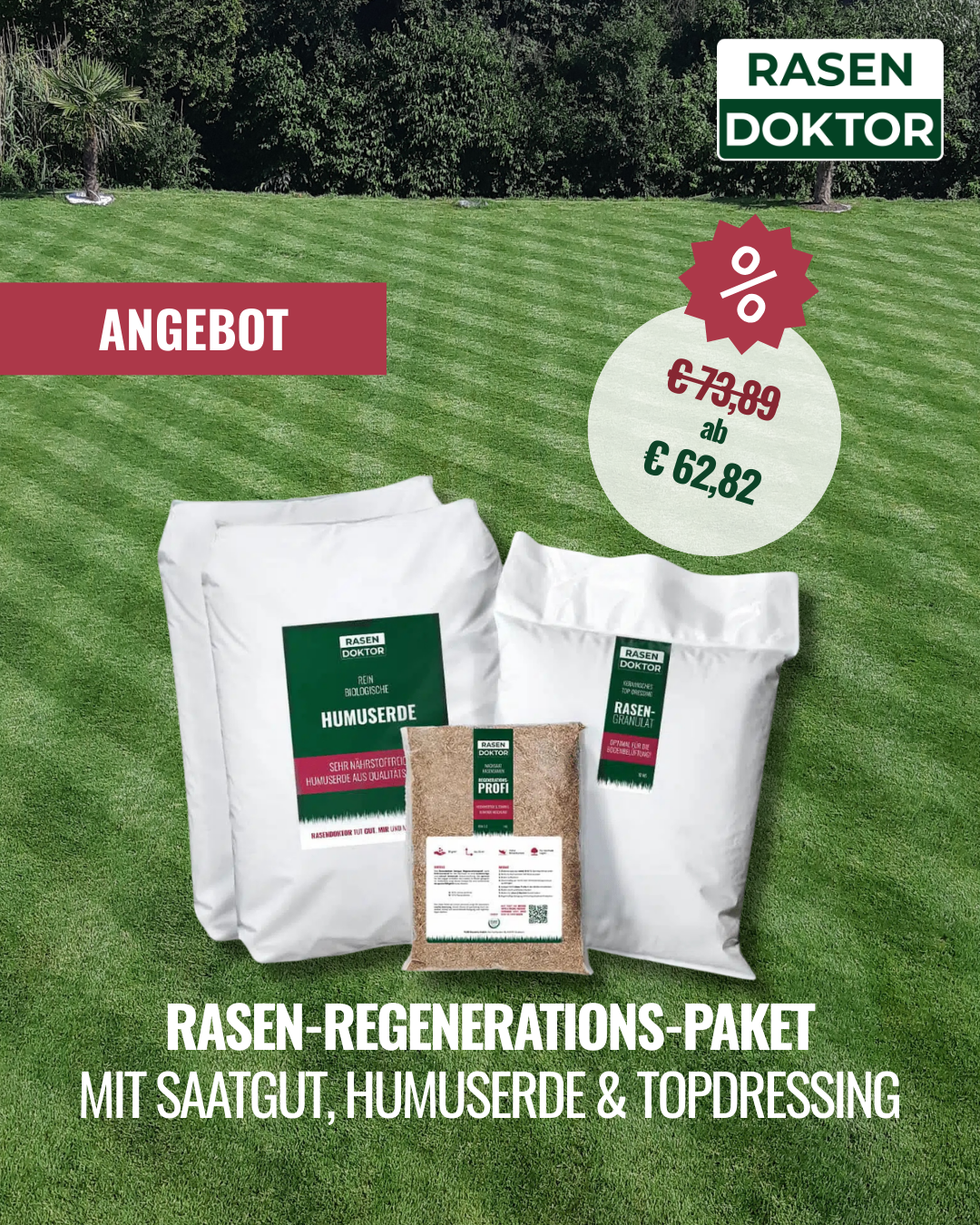 Rasendoktor Facebook ad
