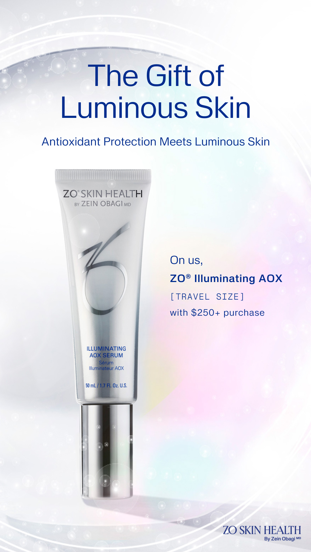 ZO Skin Health Facebook ad