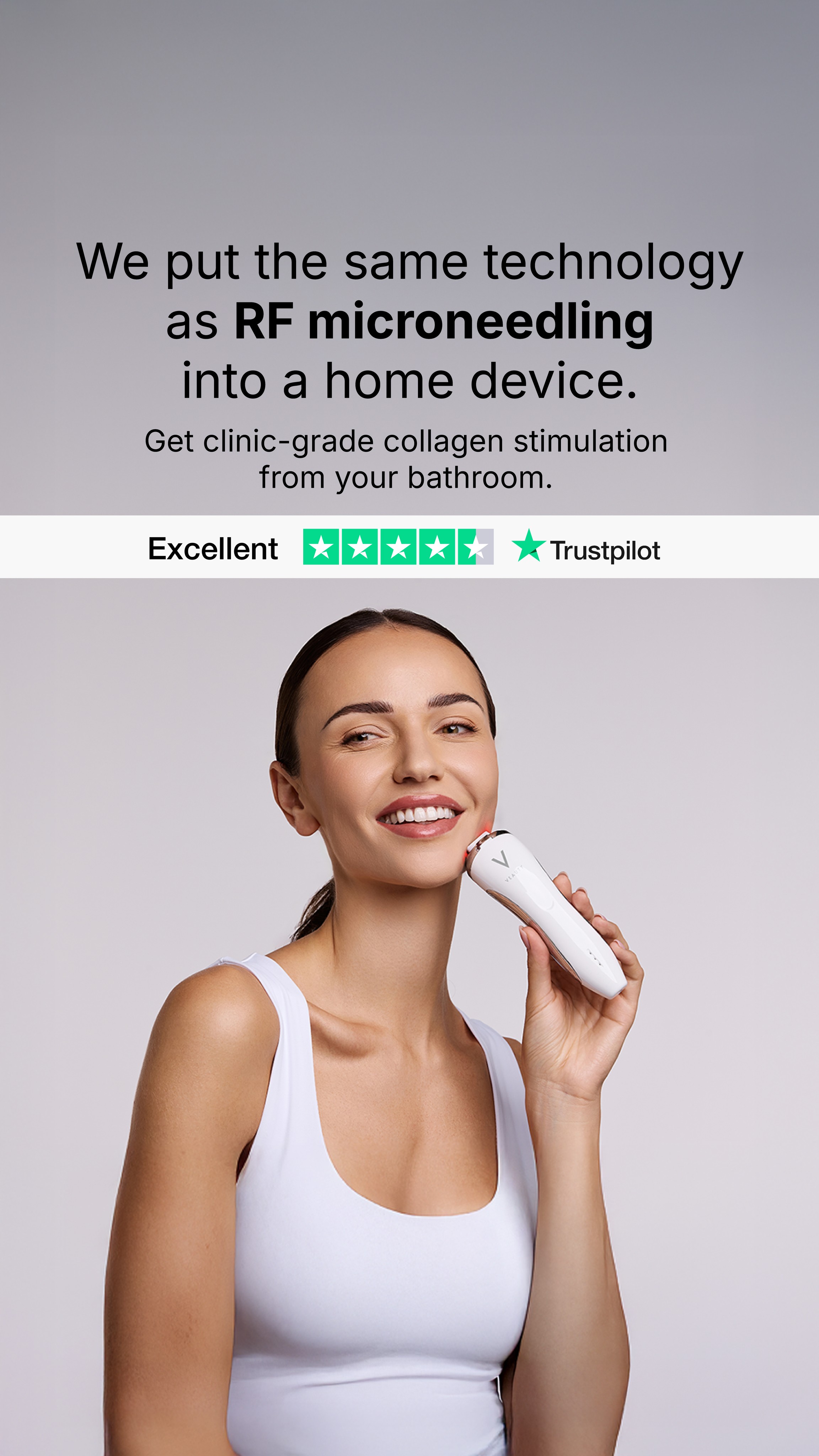 Veauty Facebook ad