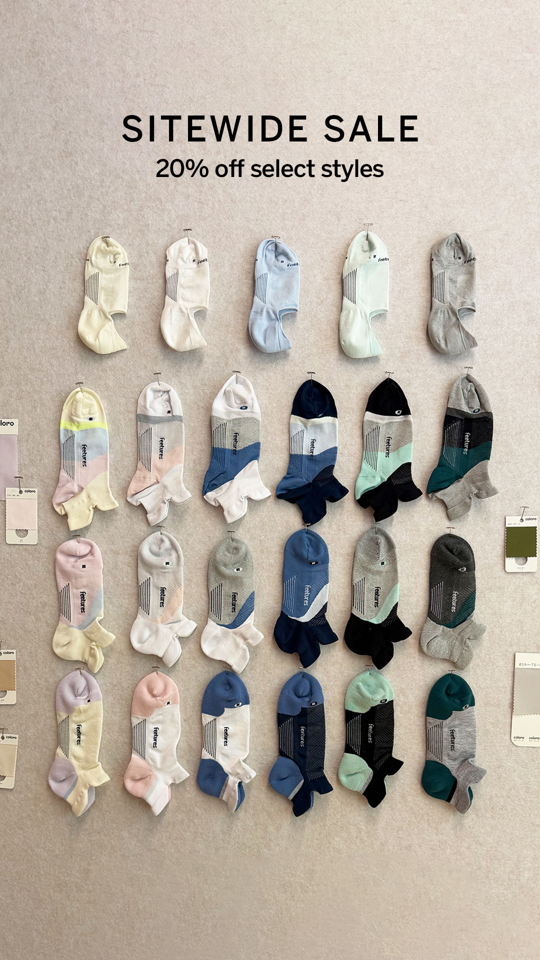 Feetures Facebook ad