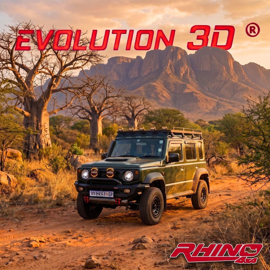 Rhino 4x4 Africa Facebook ad: Big adventures come in small packages.