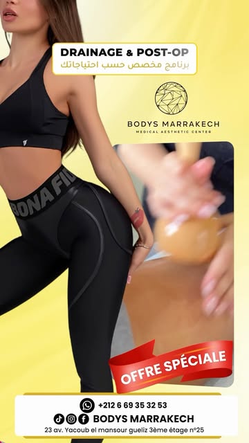 Bodys Marrakech Facebook ad: ENVIE D’AFFINER ET DE REDESSINER VOTRE SILHOUETTE?