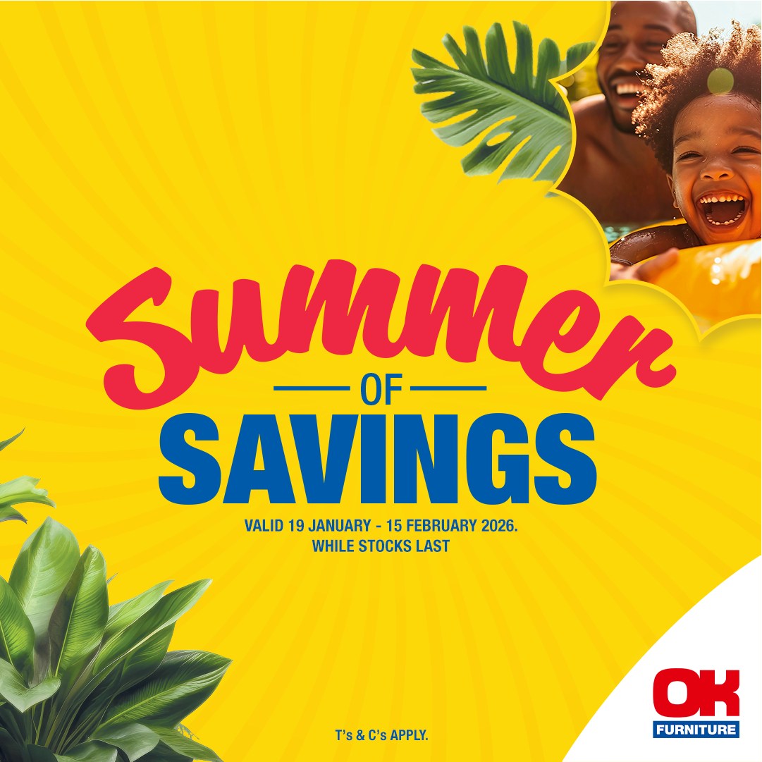 OK Furniture Namibia Facebook ad