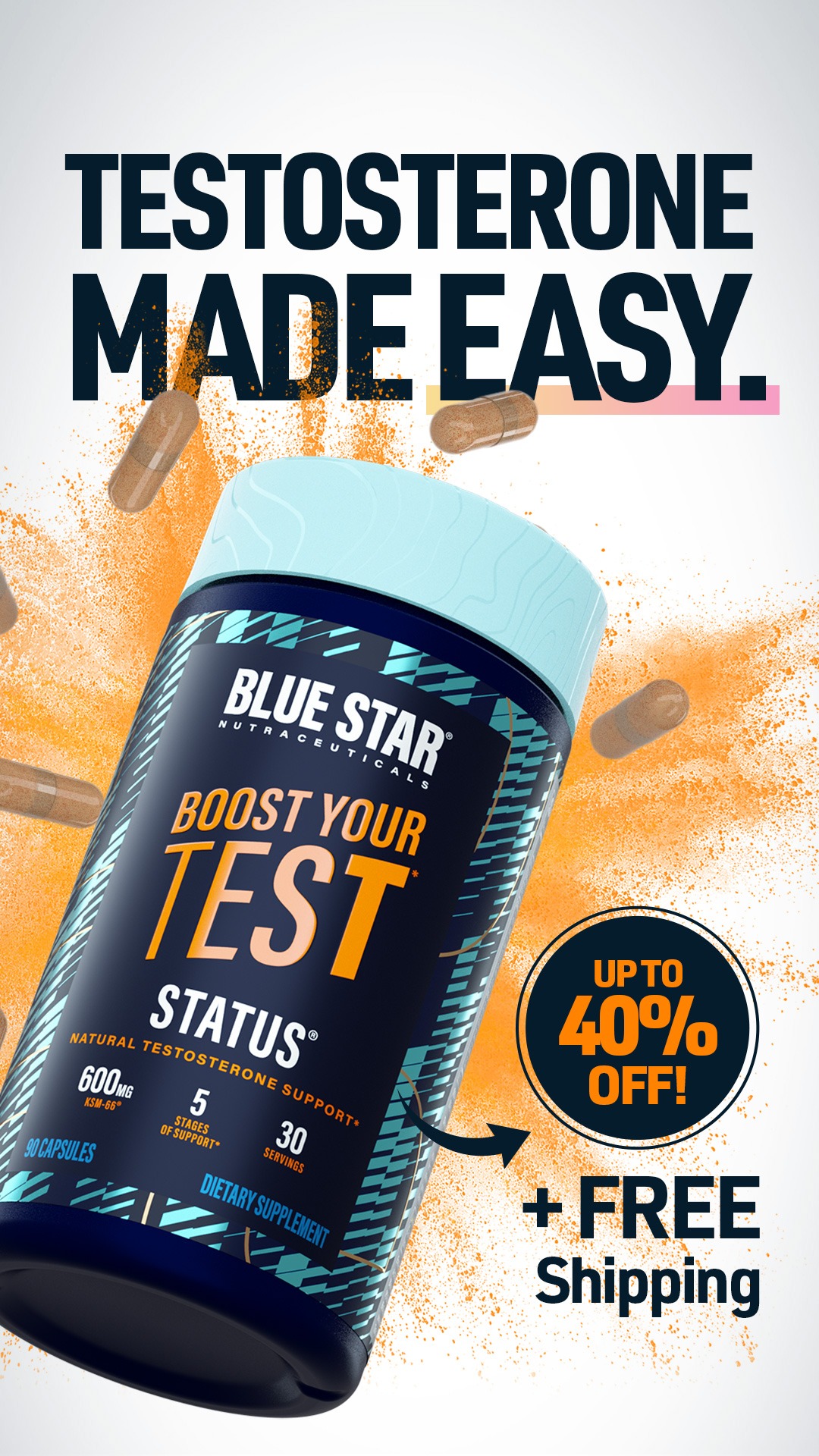 Blue Star Nutraceuticals Facebook ad
