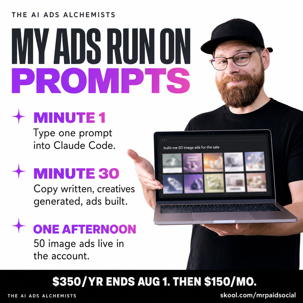 Mr. Paid Social Facebook ad