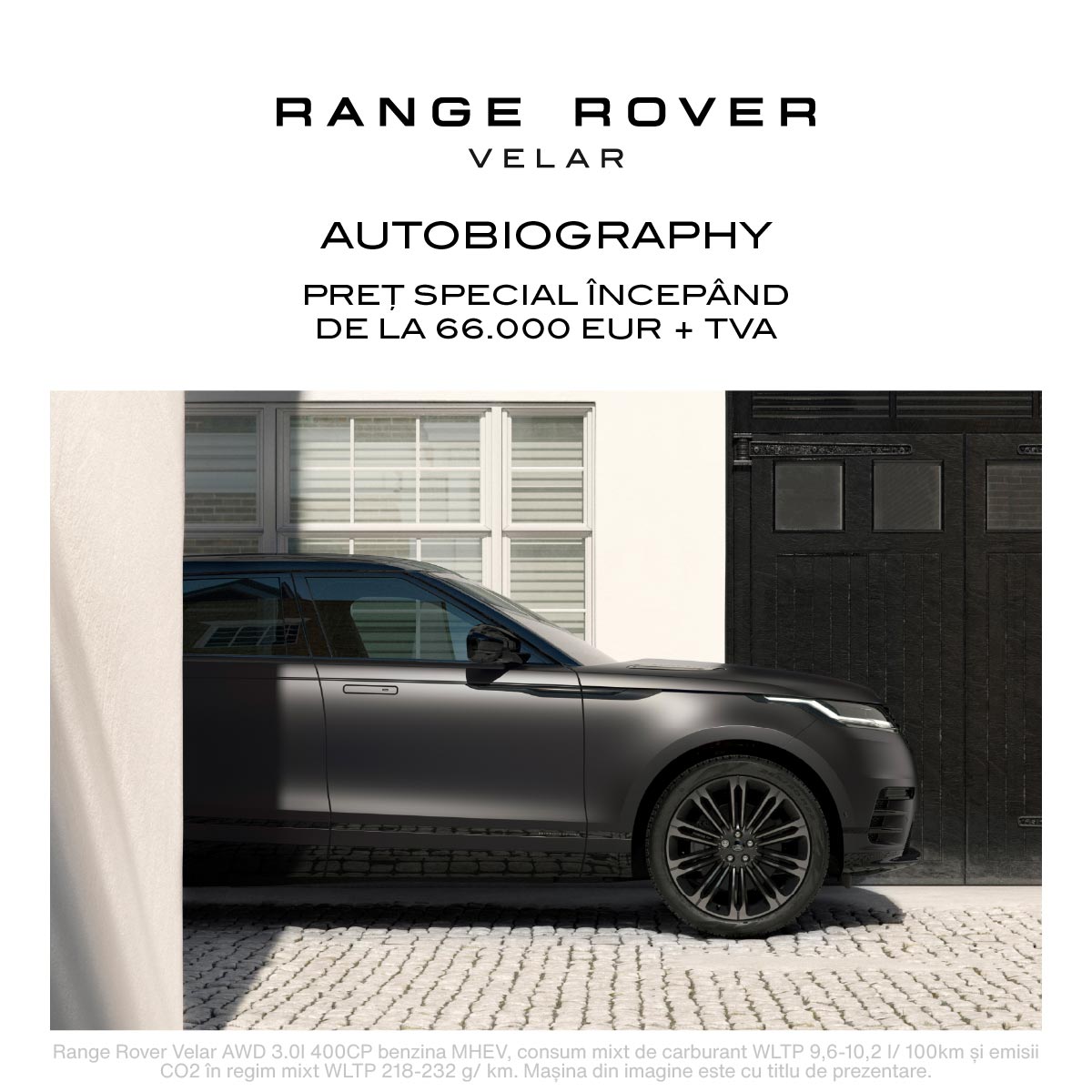 Range Rover Facebook ad